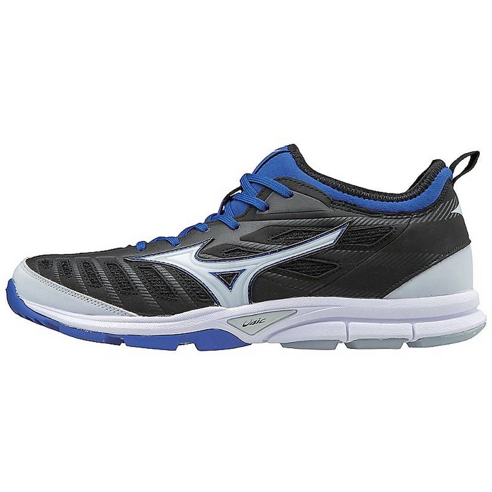 Scarpe Baseball Mizuno Player’s Trainer 2 Turf Uomo - Nere/Blu Reale - 79240-OZKD